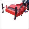 sweeper front sweeper FKM115H 100 cm working width for compact tractors front attachment