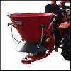 Broadcast spreader Nordfarm ST180 for small tractors seed fertilizer salt grit